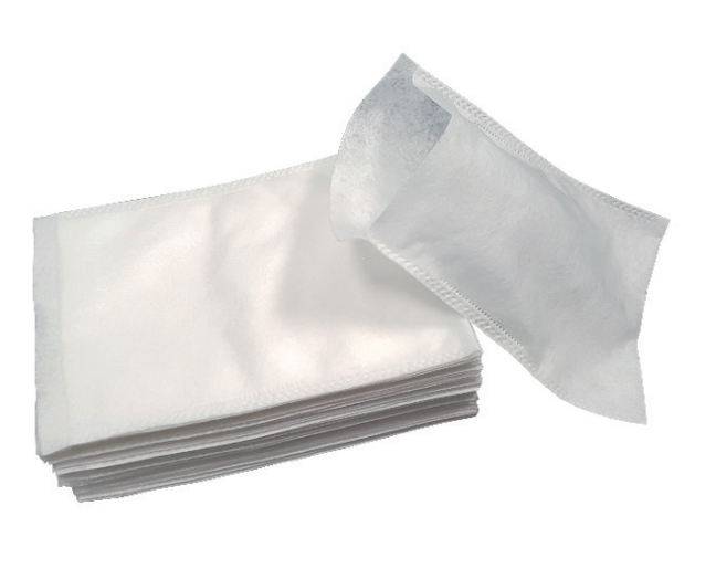 GANT DE TOILETTE ECO POLYESTER BLANC ( X 1000 )